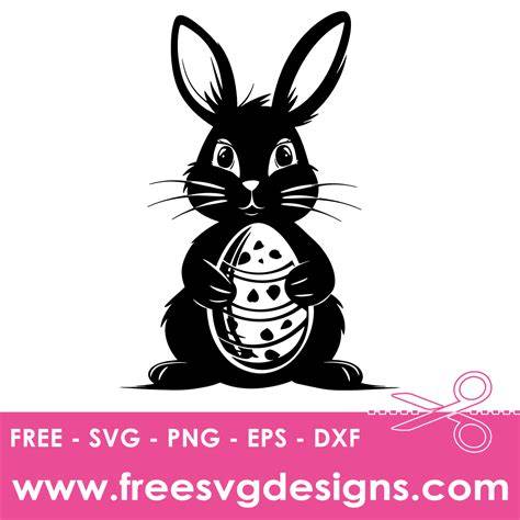 Download Free First Easter Bunny | SVG | PNG | DXF For Cricut