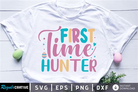 Download Free First Time Hunter SVG DXF Files