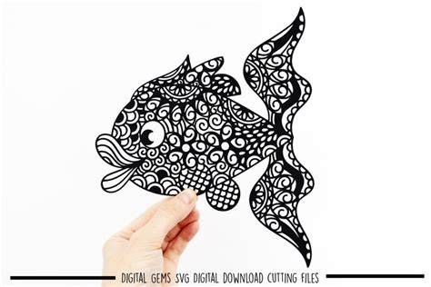Download Free Fish Circle SVG / DXF / EPS Files Files