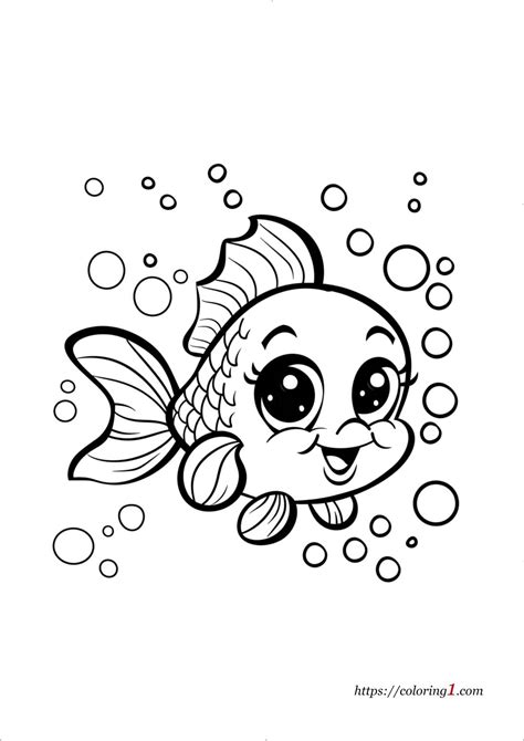 Free Fish Coloring Pages