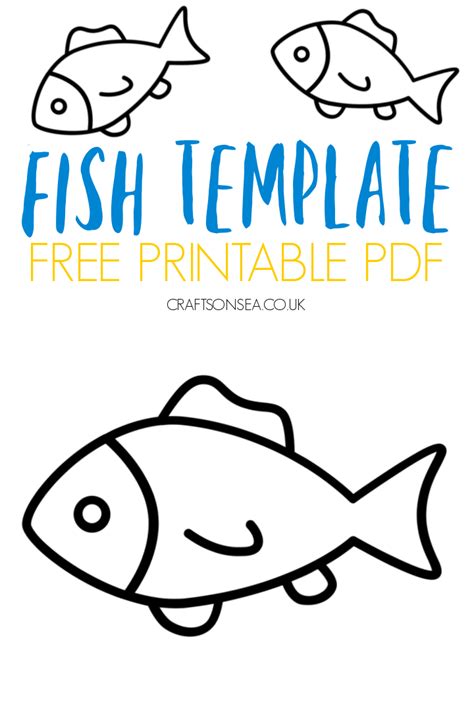Free Fish Template Printable