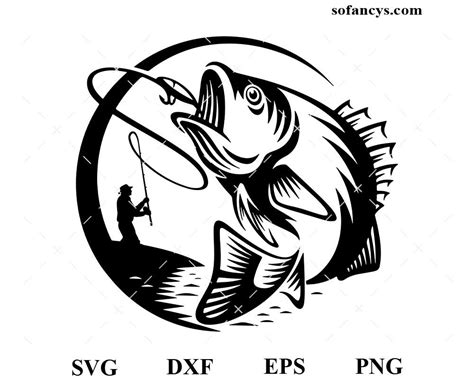 Download Free Fishing svg bundle 2 Files DXF Files