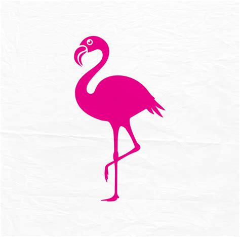 Discover the Magic of Free Flamingo SVG: Create Stunning Designs with this Awesome Vector Art!