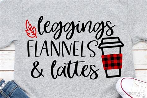 Download Free Flannels And Lattes SVG Commercial Use DXF Files