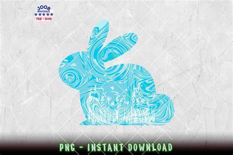 Download Free Floral Rabbit PNG| Sublimation design | Png Downloads DXF Files