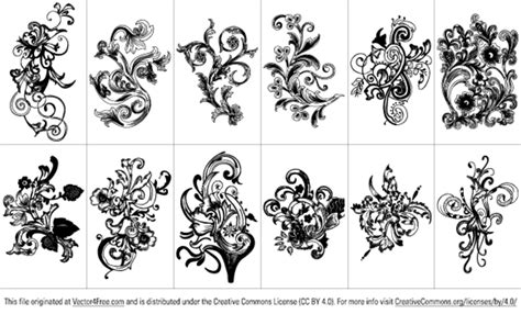 Download Free Floral Vector Pack Images