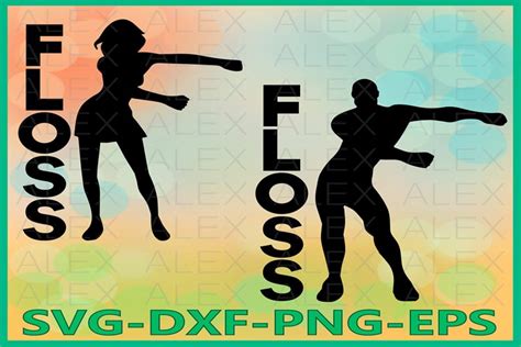Download Free Floss Dance Silhouette Files Files