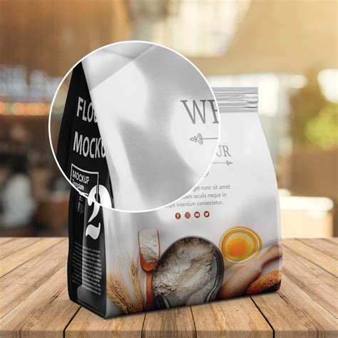 Download Free Flour Bag Mockup PSD TIFF Files PSD Files