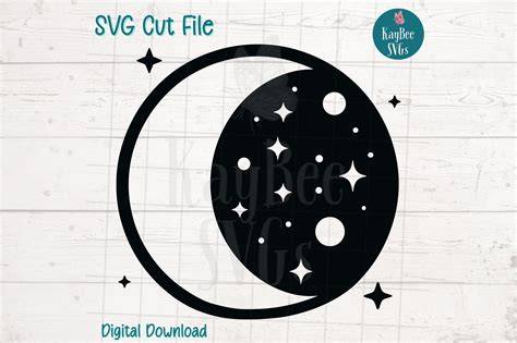 Download Free Fly Me To The Moon SVG Cut File For Silhouette