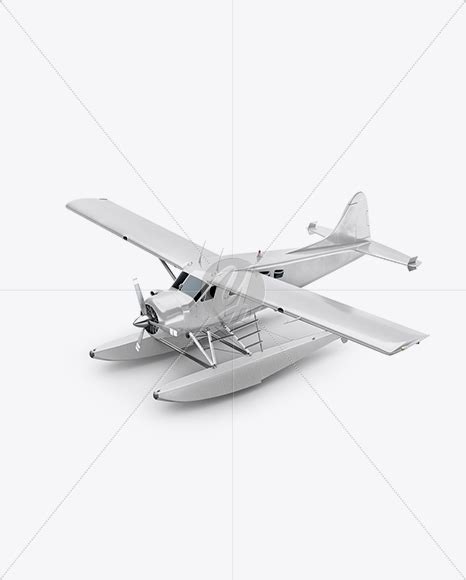 Download Free Flying Seaplane Mockup - Half Side View PSD Generator