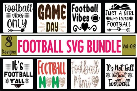Download Free Football Bundle Commercial Use For Crafts