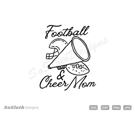 Download Free Football Cheer Mom Files DXF Files