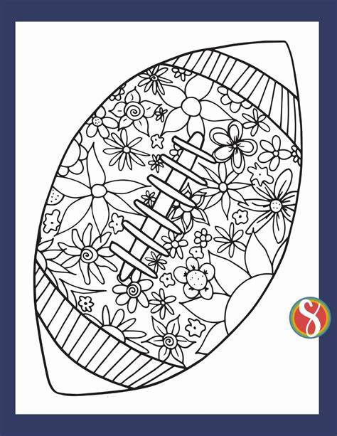 Free Football Color Pages