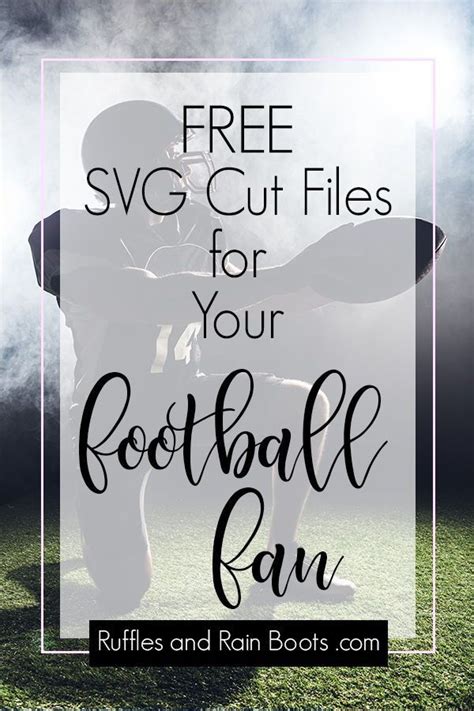 Download Free Football Cut Files For Crafts