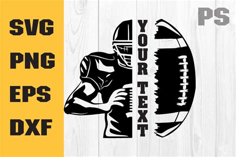 Download Free Football Future QB | SVG | PNG | DXF Easy Edite