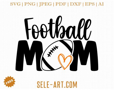 Download Free Football Mom - SVG, DXF, EPS Cut Files Files