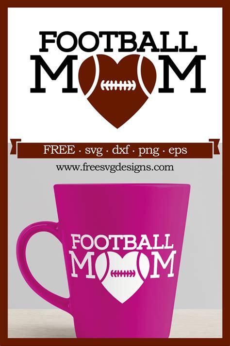 Download Free Football Mom DXF Files