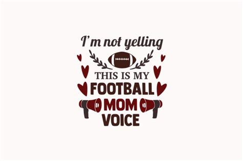 Download Free Football Mom voice Printable