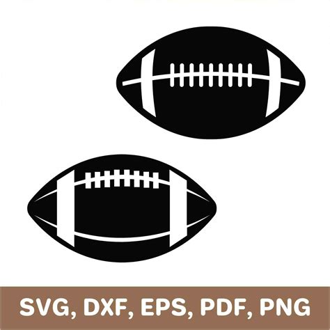 Download Free Football SVG Commercial Use DXF Files