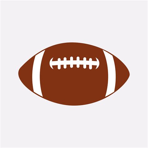 Download Free Football SVG Cut File Silhouette For Crafts