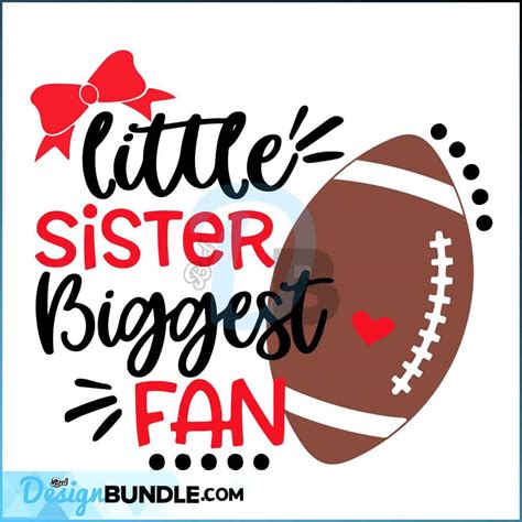 Download Free Football Sister Files For Crafts