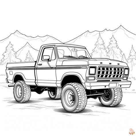 Free Ford Coloring Pages