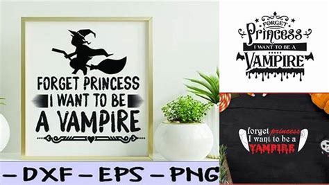 Download Free Forget Princess I Want To Be A Vampire Printable