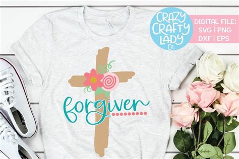 Download Free Forgiven - Easter SVG EPS DXF PNG File Files DXF Files