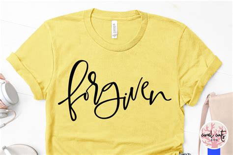 Download Free Forgiven - Easter SVG EPS DXF PNG File for Cricut Machine