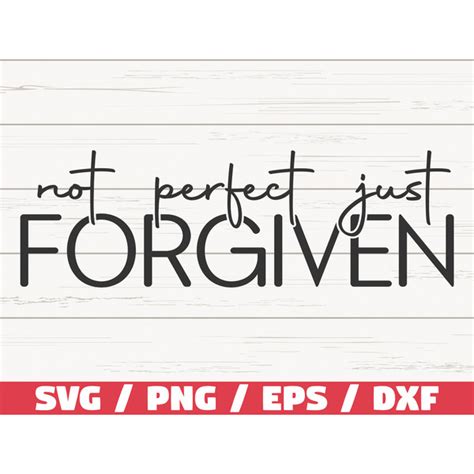 Download Free Forgiven SVG Commercial Use For Crafts