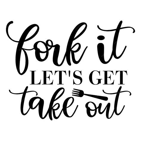 Download Free Fork it lets get take out Files Free PSD Mockups