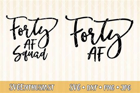 Download Free Forty af svg Cut Files