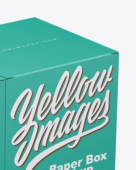 Download Free Four Paper Boxes Mockup - Side View PSD Yellowimages