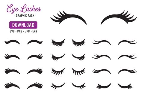 Download Free Fox Eyelashes Face Printable