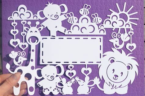 Download Free Fox Paper Cut SVG / DXF / EPS Files Printable