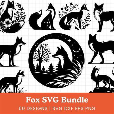 Download Free Fox SVG, Animal SVG, DXF File, Cuttable File Silhouette