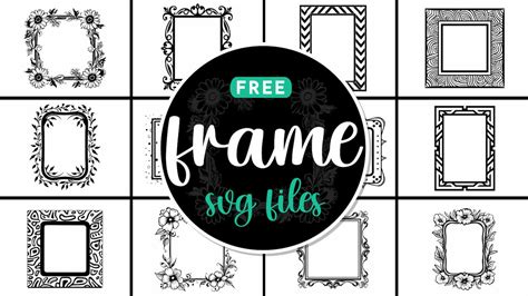 Download Free Frame SVG Bundle Creativefabrica