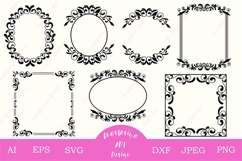 Download Free Frame SVG Bundle Cut Images