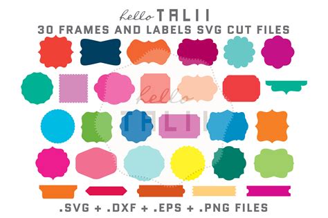 Download Free Frames SVG - Labels SVG - Bundle Commercial Use Free PSD Mockups