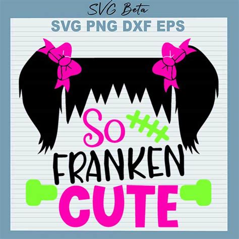 Download Free Franken Diva SVG Cute File Files DXF Files