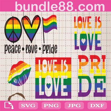 Download Free Free LGBT - SVG File, DXF File Printable