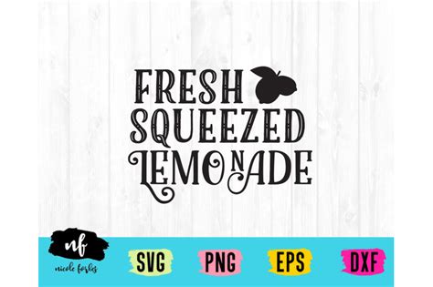 Download Free Fresh Squeezed Lemonade SVG Cut File Cut Images