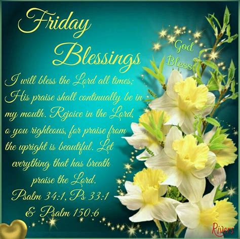 Free Friday Blessings Images