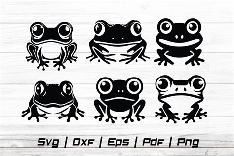 Download Free Frog - SVG File, DXF File For Silhouette