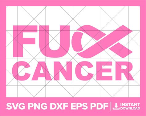 Download Free Fuck Cancer For Cricut