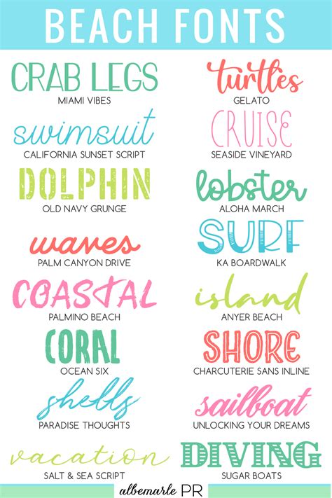 Frolic in the Sand with Free Beach-Themed Fonts for Your Summer Designs