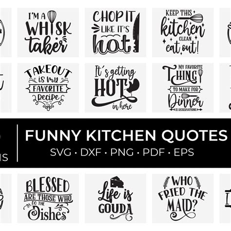 Download Free Funny Kitchen Sign SVG Cut File Commercial Use