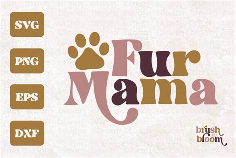Download Free Fur Mama Cut File DXF Files