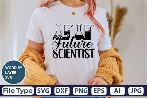Download Free Future Scientist SVG Cut File Commercial Use For Crafts