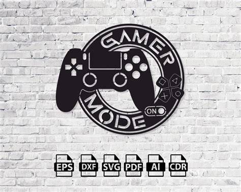 Download Free GAMER Sublimation DXF Files